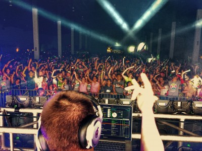 Nicky Z. at Electric Run 5K 2016 in San Diego