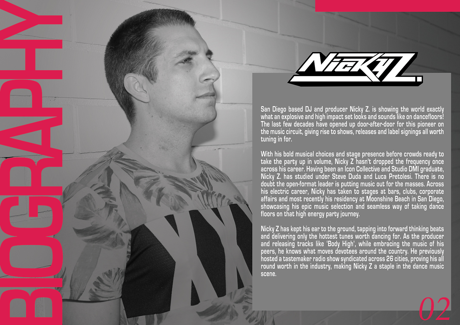 Nicky Z. - Press Kit